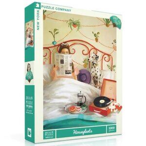3/$188❤️New York Puzzle Company HOUSEPLANTS Janet Hill puzzle Perfect Morning